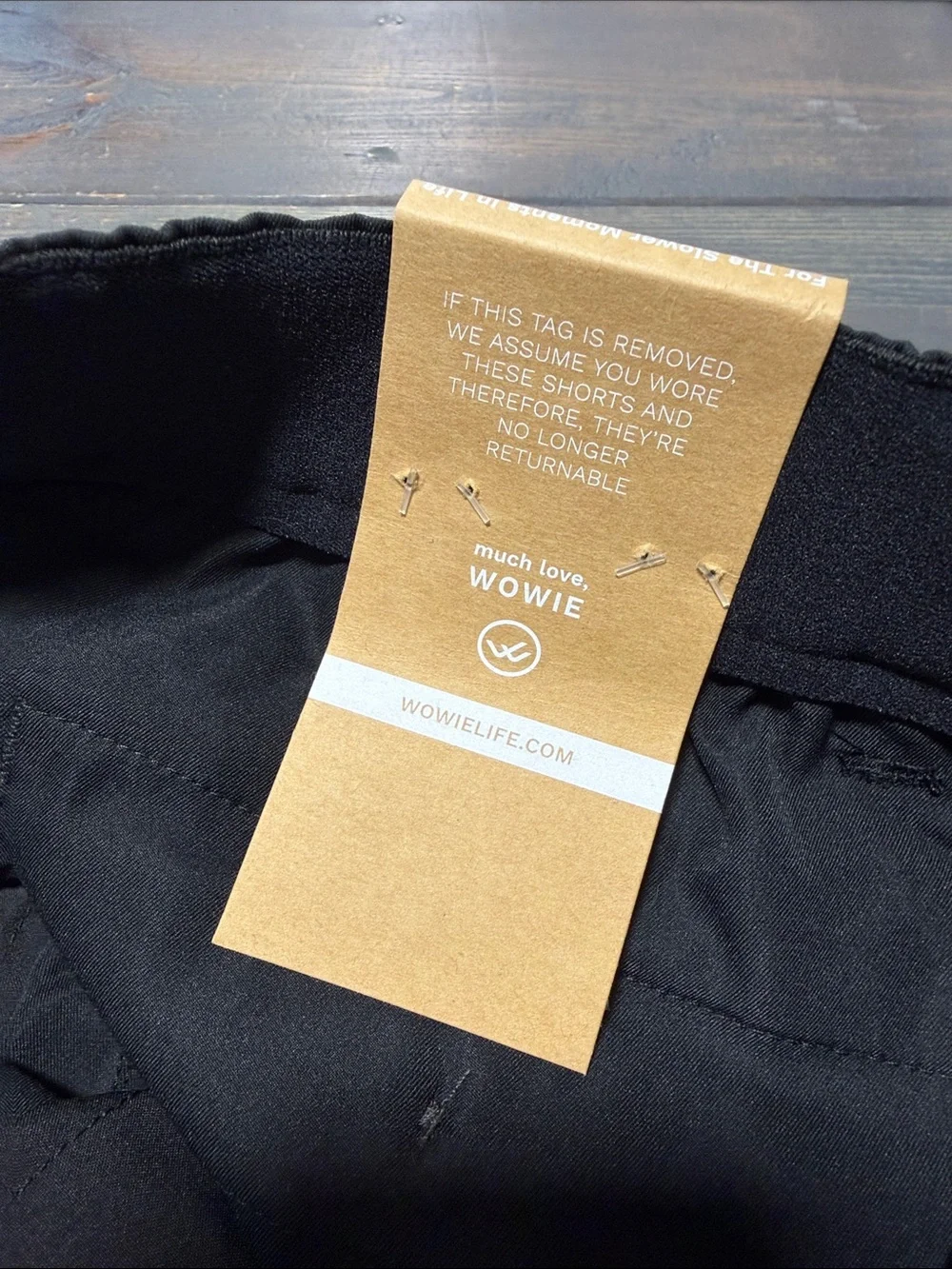 Wowie Daily Short (Casual Stretch) 5.5” - Black - M